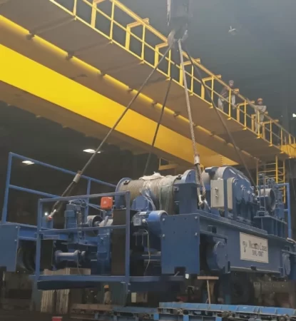 RML Crane trolley erection RML 4 rashmi green hydrogen-1